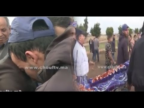لحظات مؤثرة من جنازة الشاب الرجاوي لحسن المصاب بالسرطان