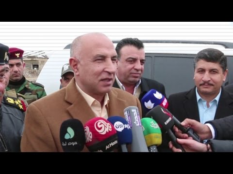 بالفيديو اعادة الدوائر الحكومية العراقية للمناطق المحررة بمحافظة نينوى