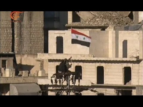 شاهد أخيرًا رفع علم سورية مجددًا فوق حلب