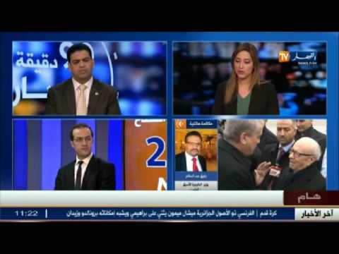 بالفيديو  الرئيس التونسي يبحث عن إذابة الجليد مع الجزائر