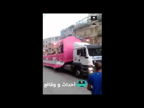 بالفيديو  أغرب موكب زفاف ستشاهده على الإطلاق