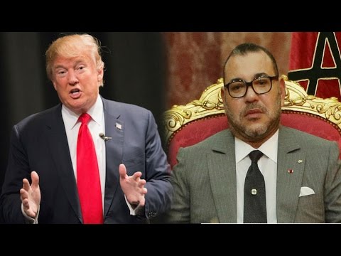 شاهد ما قاله الملك محمد السادس إلى دونالد ترامب