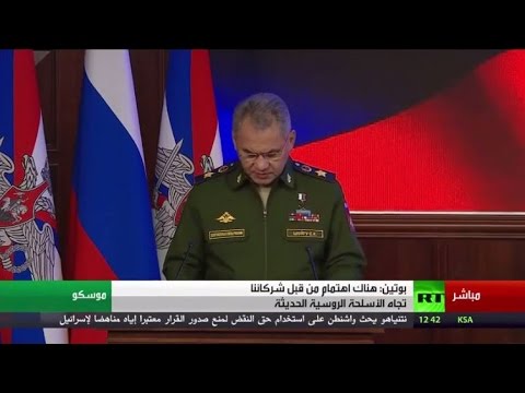 شاهد شويغو يؤكد النجاح في إبعاد خطر نشر صواريخ الناتو