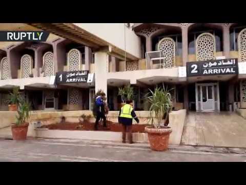 شاهد استعدادات مطار حلب الدولي