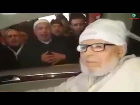 استقبال مريدي الزاوية البودشيشية شيخهم حمزة