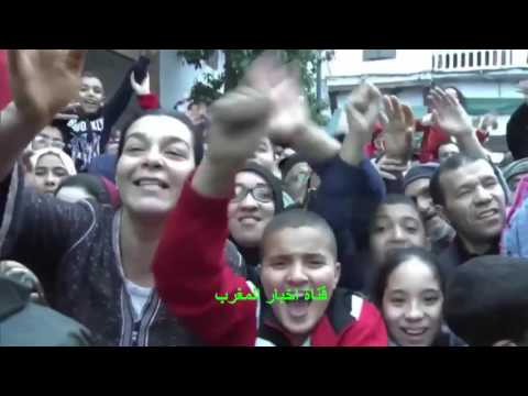 شاهد محمد السادس يطلق تهيئة تجزئة الكومي