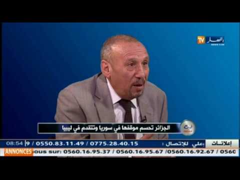 ابراهيم بولحية يكشف تفاصيل حسم الجزائر لموقفها في سورية