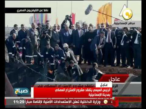 شاهد الرئيس السيسي يتفقّد مشروع الاستزراع السمكي في الإسماعيلية