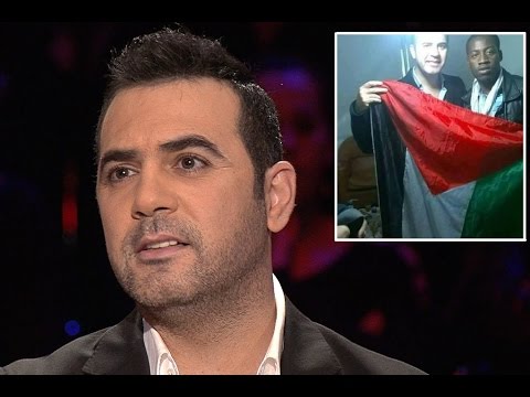 شاهد وائل جسار يوضح سبب حمله علم البوليساريو