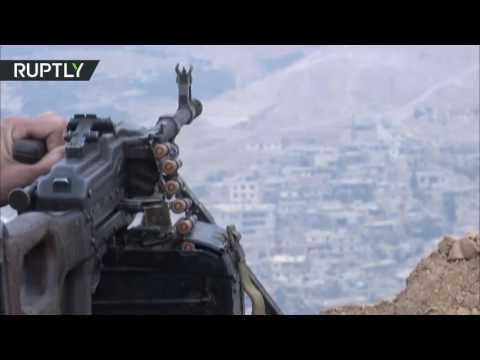 شاهد اشتباكات جديدة في وادي بردى