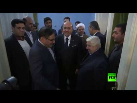 المعلم ومملوك في زيارة مفاجئة لطهران