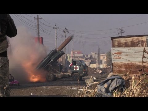شاهد  تقدم قوات الرد السريع العراقية