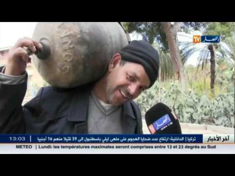 شاهد قارورات الغاز في قرى باتنة قنابل موقوتة عمرها 40 عامًا