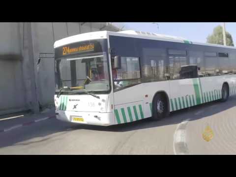 شاهد مقدسية هي أول سائقة لحافلة ركاب