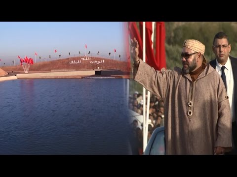 شاهد الملك محمد السادس يفتتح مشروعين فلاحيين