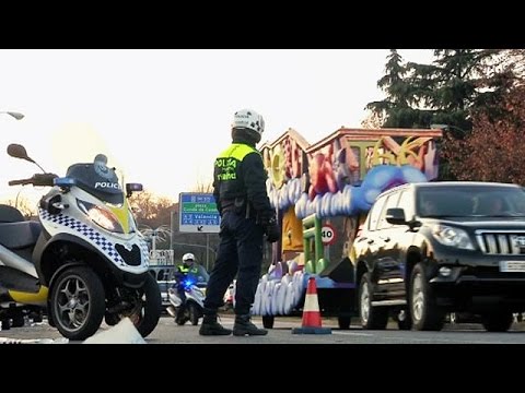انطلاق موكب ملوك المجوس في مدريد