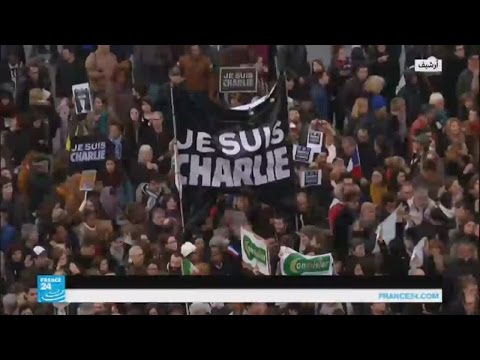 شاهد مرور عامين على الاعتداء على صحيفة شارلي إيبدو