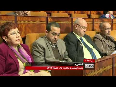 شاهد  تركيبة البرلمان المغربي وموقعه