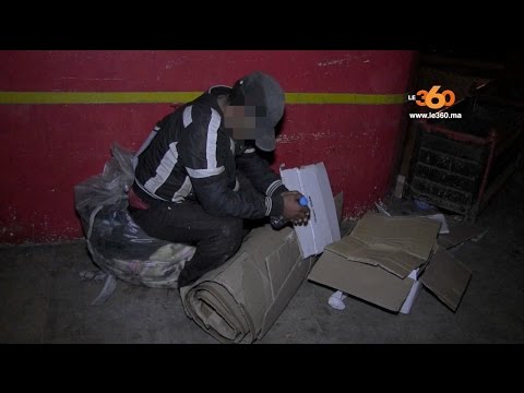 شاهد ليلة مع متشردي الدار البيضاء