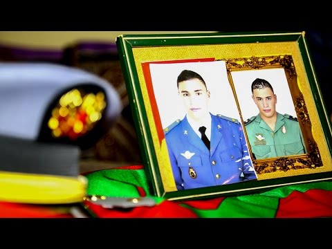 مدينة الخميسات تشيع جثمان شهيد السلام في جنازة عسكرية