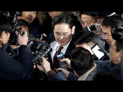 شاهد  تورط ابن مدير شركة سامسونغ في قضية فساد