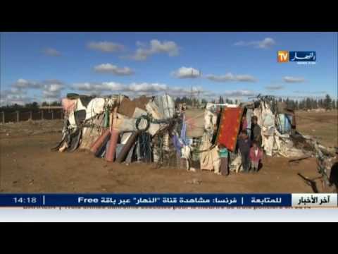 شاهد وزارة التضامن تقرر التكفل بحالة عائلة مشردة في كوخ