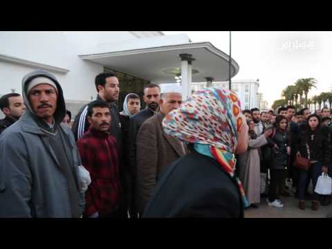 شاهد  مكفوفون في مواجهة الأمن