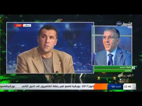 مصطفى معزوزي يسأل حفيظ دراجي حول عدم تهذيبه