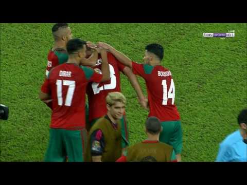 شاهد فوز المنتخب المغربي على كوت ديفوار بهدف نظيف وتأهله إلى ربع النهائي