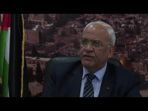 شاهد صائب عريقات يُصدم من الصمت الأميركي إزاء إعلان بناء وحدات استيطانية