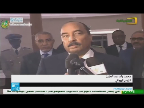 شاهد الرئيس الموريتاني يتحدث عن وساطته غامبيا