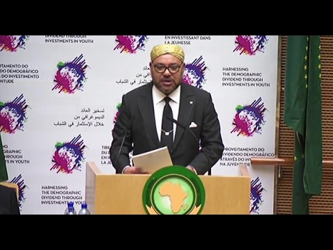 شاهد خطاب الملك محمد السادس في القمة الأفريقية