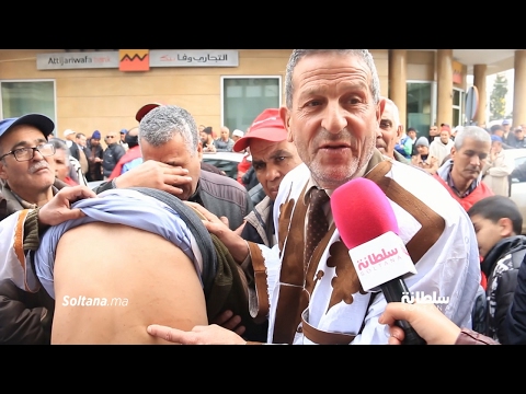 شاهد  وقفة احتجاجية لأسرى تندوف في الرباط