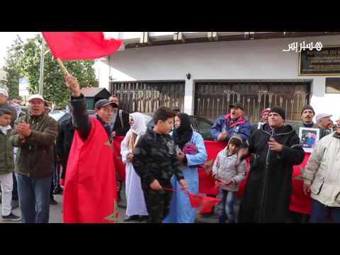شاهد  غضب أسرى حرب في الرباط
