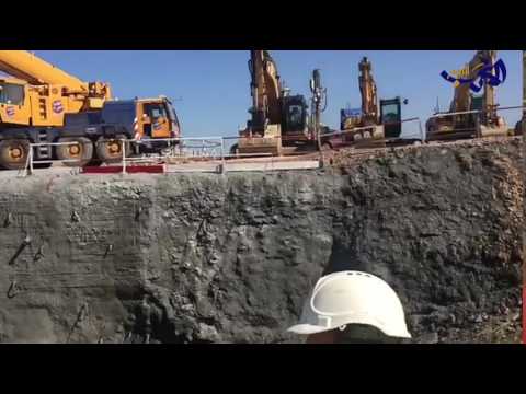 شاهد لحظة افتتاح أول نفق لحماية الدار البيضاء