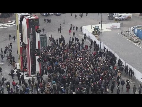 شاهد عمل فني عن حلب محط تنديد من اليمين المناهض للمسلمين في ألمانيا