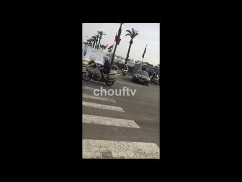 شاهد لحظة مغادرة الأمير مولاي رشيد معرض الكتاب