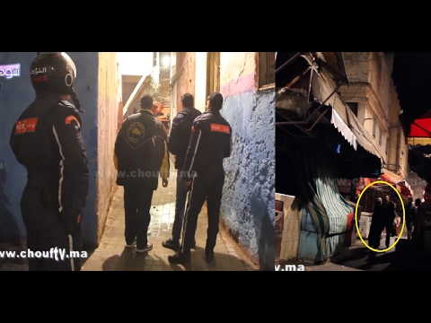 شاهد مطاردة لتوقيف مسلح في كازا