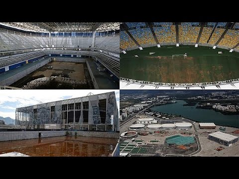 ملاعب ومرافق ريو تعاني الاهمال بعد انتهاء الالعاب الاولمبية