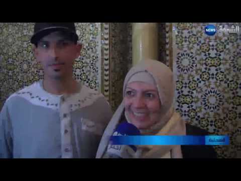 بالفيديو  جارة ميسي في الأرجنتين تعتنق الإسلام في مسجد الأمير عبد القادر