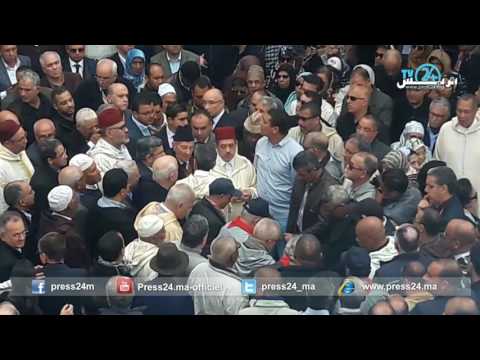 بالفيديو  تشييع جنازة أمحمد بوستة في ضريح ابن العريف