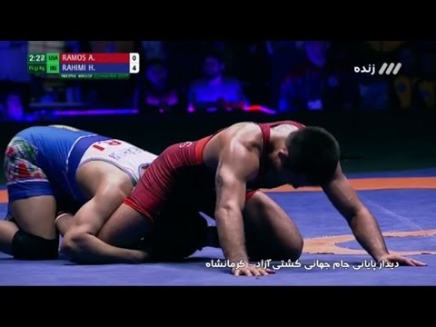 شاهد المواجهة بين أميركا وإيران تنتقل إلى بساط المصارعة