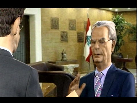 شاهد مارين لوبان تجري زيارة لبيروت