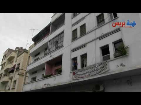 بالفيديو سيدة مغربية تحاول الإقدام على الإنتحار