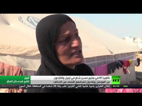 شاهد أحوال مخيم حسن شام لنازحي الموصل
