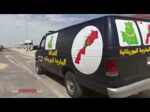 شاهد البوليساريو تمارس العنف ضد الشاحنات المغربية