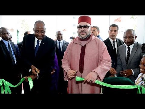 شاهد الملك محمد السادس يدشن مركزً للتكوين في طب المستعجلات