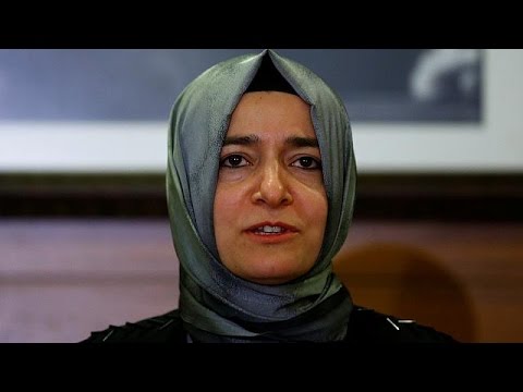 وزيرة الأسرة التركية تصل إلى مدينة إسطنبول