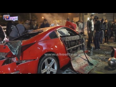 شاهد حادثة خطيرة في قلب كازا