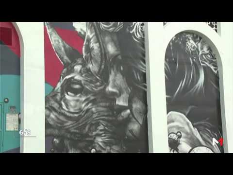 تدشين مبادرة فنية لتزيين الجداريات